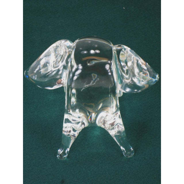 Mid 20th Century Glass Frog Paperweight Vintage Murano Italy Signed: Licio Zanetti Figurine For Sale - Image 11 of 14