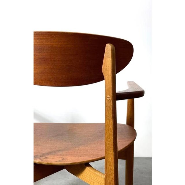 Rare Pair of Arne Hovmand-Olsen Armchairs Circa 1950s For Sale In San Francisco - Image 6 of 8
