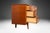 A classic Mid Century Modern walnut triple dresser or sideboard. This vintage walnut dresser features six dovetailed...