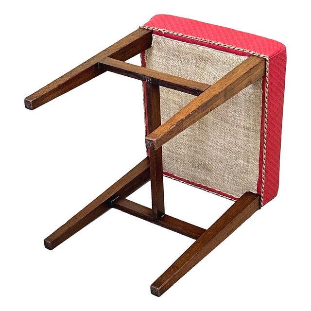 Georgian Mahogany Stool, 1780s For Sale - Image 4 of 9
