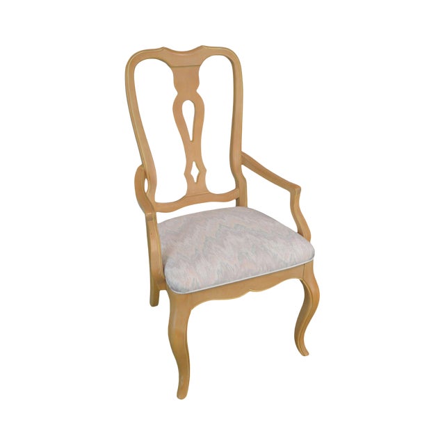 Ethan Allen French Country Maple Armchair Chairish
