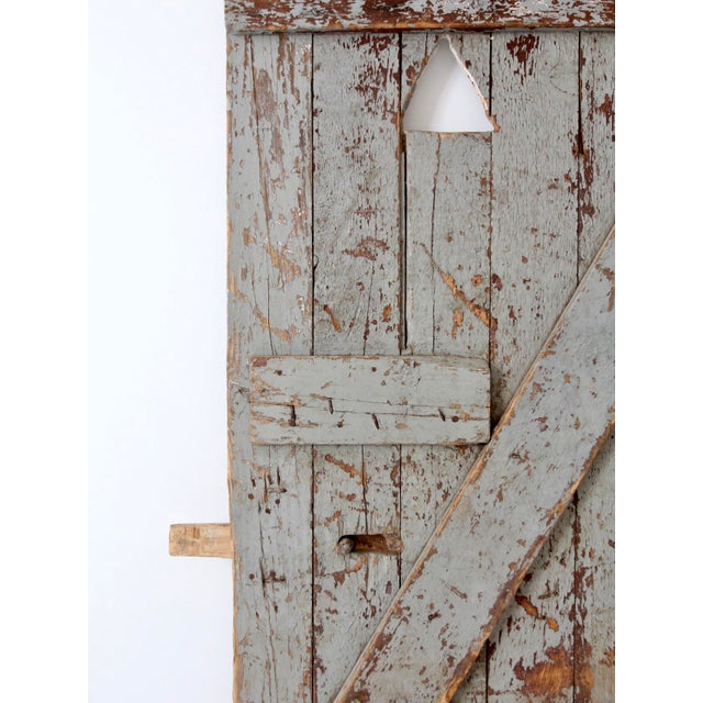 Antique Painted Wood Door Chairish