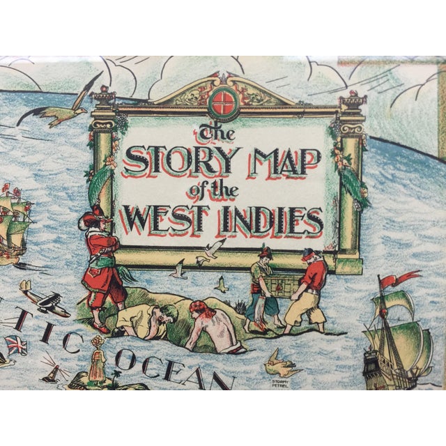 The Story Map of the West Indies For Sale In New York - Image 6 of 8