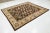 Modern Modern Paki Peshawar Handmade Wool Rug in Brown With Floral Design For Sale - Image 3 of 10