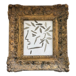 2026 McKenzie Dove Painting of a Young Male God in Antique French Frame For Sale
