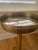 Mid-Century Modern Modern Style Telescopic Brass End Table For Sale - Image 3 of 10