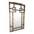 LaBarge Faux Bamboo Brass Wall Mirror – Hollywood Regency, 46” Tall For Sale
