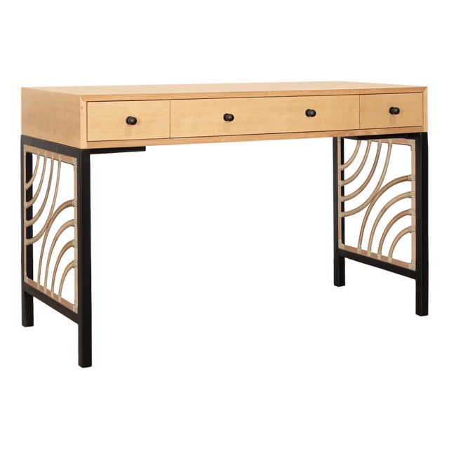 Swirl Writing Desk - Natural For Sale