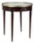 Antique French Louis XVI Mahogany Marble Top Bouillotte Table For Sale