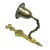 Art Nouveau Wall Lamp, Germany, 1900s For Sale - Image 5 of 10