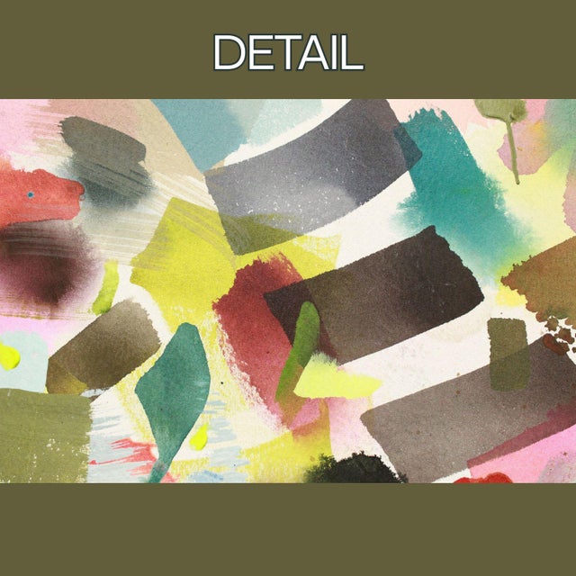 Contemporary "Testing 1,2,3" Original Contemporary Abstract Painting by Mel Rea For Sale - Image 3 of 6