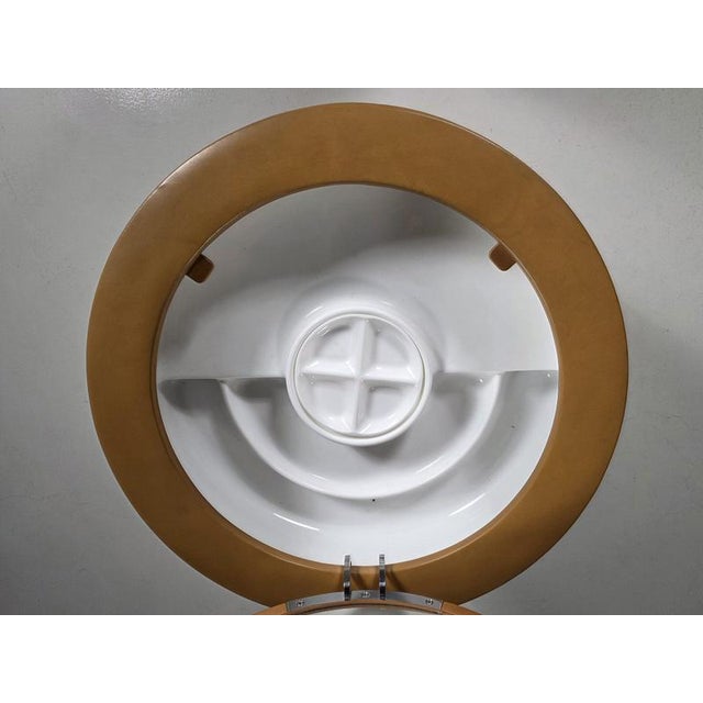 1960s Dilly Dally Vanity Set by Luigi Massoni for Poltrona Frau, 1960s, Set of 2 For Sale - Image 5 of 10