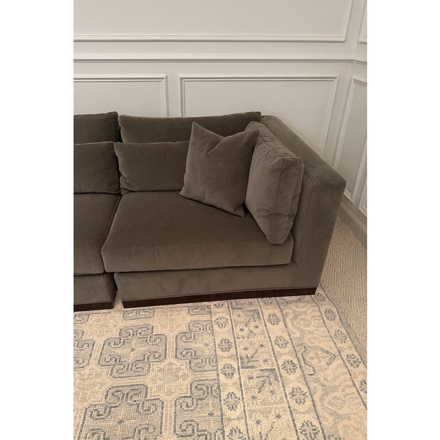 Vanguard Furniture Michael Weiss for Vanguard Sectional For Sale - Image 4 of 5