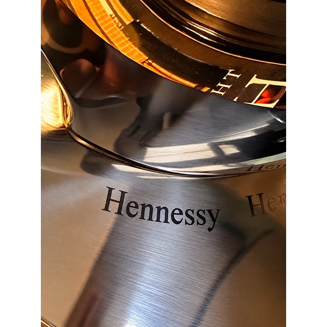 1960s Style Hennessy Ice Bucket by Thomas Bastide for Ercuis Paris – Sculptural French Modernist Barware With Original Box For Sale - Image 15 of 18