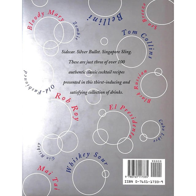 Traditional "Vintage Cocktails: Authentic Recipes and Illustrations From 1920-1960" 1999 Waggoner, Susan and Markel, Robert For Sale - Image 3 of 13