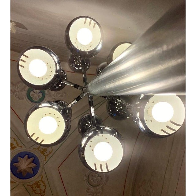 Space Age Floor Lamp by Gaetano Sciolari, 1970s For Sale - Image 12 of 18