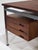 Brown Executive Desk in Kingwood and Steel by Poul Kjaerholm, Denmark, 1950s For Sale - Image 8 of 18