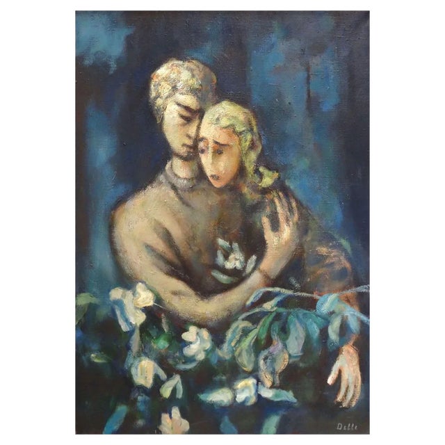 Biruta Delle, Sister, 1991, Oil on Canvas For Sale