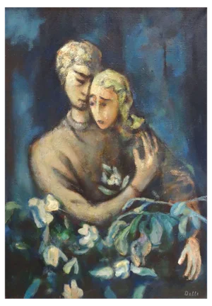 Biruta Delle, Sister, 1991, Oil on Canvas
