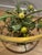 Metal Florentine Painted Tole Lemon Tree Side Table, Italy, 1970s For Sale - Image 7 of 17