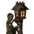 Antique Japanese Meiji Period Cast Bronze Geisha Statue Figure Lamp Signed 1890 For Sale - Image 14 of 16