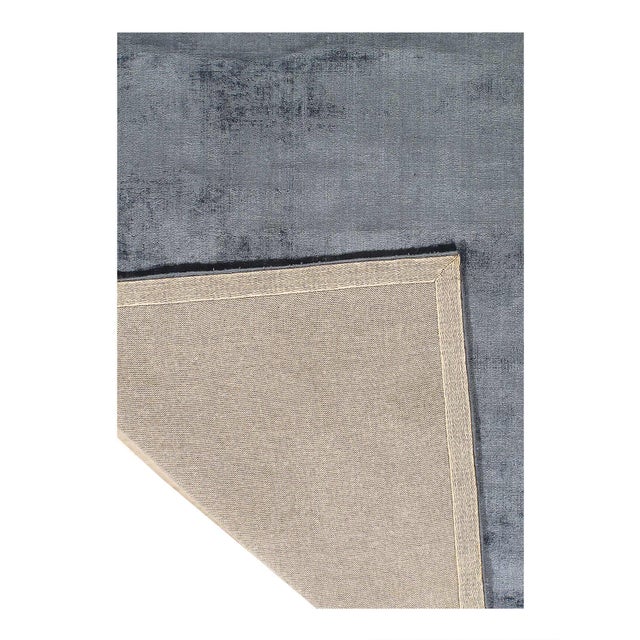 Modern Pasargad DC Modern Pure Bamboo Silk Handmade Rug For Sale - Image 3 of 3