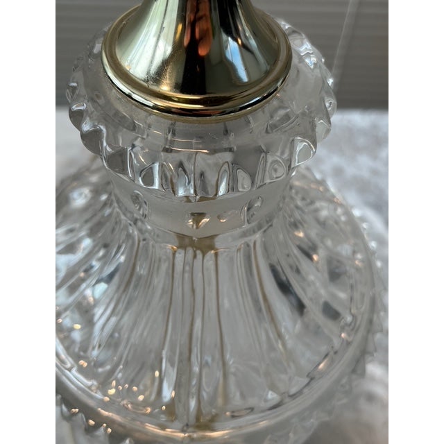 Waterford Crystal Vintage Zajecar 24% Lead Crystal Table Lamp - Large 31" Urn - Yugoslavia For Sale - Image 4 of 10