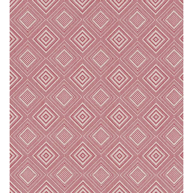 The House of Scalamandré Antigua Weave Fabric, Hibiscus For Sale