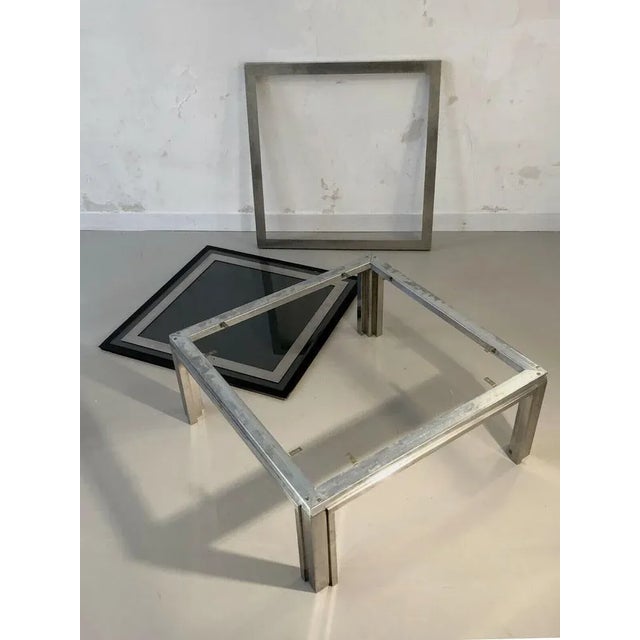 Metal Postmodern Coffee Table by Giacomo Sinopoli, Italy, 1970s For Sale - Image 7 of 13