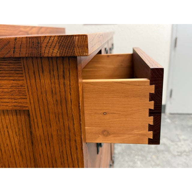 Kimball Home Mission Viejo Double Mule Chest, Model 71-321 For Sale - Image 10 of 12