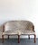 Late 20th Century Vintage Carved Rope and Knot Loveseat in Scalamandre Tiger Devore For Sale - Image 5 of 12