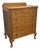 Tiger Oak Wood Victorian Era Chest of Drawers For Sale