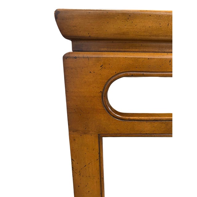 1970s Baker Furniture Mid-Century Chinoiserie Side Tables by Michael Taylor - A Pair For Sale - Image 5 of 7