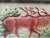 Cabin Elk 3 -D Artwork Marked 5/22 Vintage 1950's For Sale - Image 3 of 7