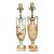 Vintage Onyx Urn Lamps - A Pair For Sale