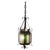 French Lustre Colored Glass & Wrought Iron Pendant Light, Late 19th Century For Sale - Image 14 of 14