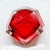 Red Ashtray in Murano Glass attributed to Flavio Poli for Seguso, 1960s For Sale - Image 9 of 10
