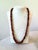 Gorgeous Baltic Amber hand nodded, beaded necklace.