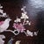 Wood Late 20th Century Square Wooden Tray With Mother-of-Pearl Bird and Blossom Inlay For Sale - Image 7 of 9