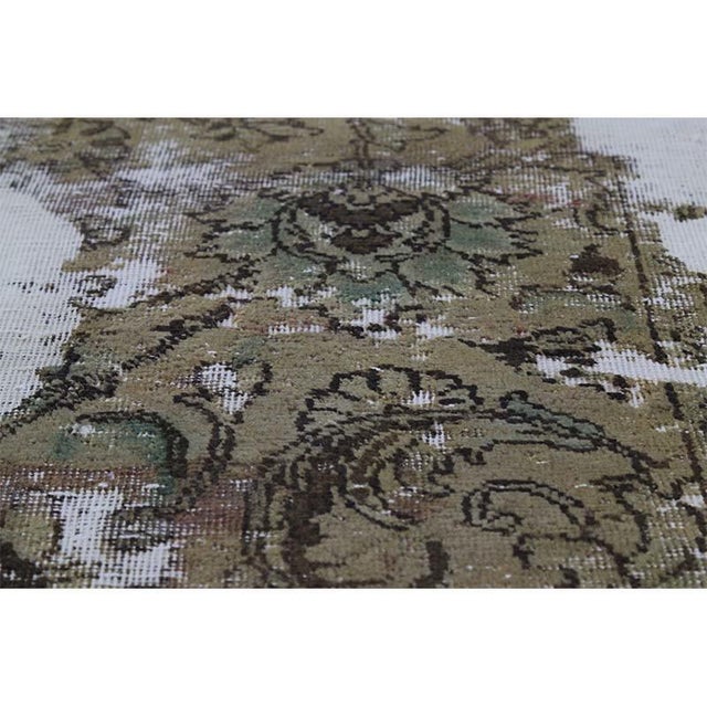 Vintage Persian Area Rug 10’2″ X 12’2″ For Sale - Image 4 of 9