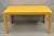 Vintage Hollywood Regency Orange Vinyl Laminate Parsons Style Dining Table Desk For Sale - Image 18 of 18