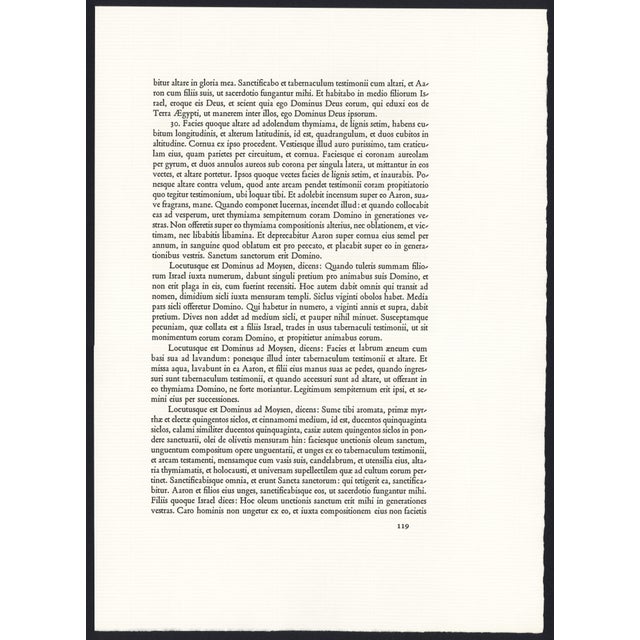 1967 Salvador Dalí Biblia Sacra Lithograph "Peccatum Originis" (Original Sin) For Sale In New York - Image 6 of 11
