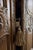 An impressive pair of very large silk passementerie tassels, each measuring 14 inches long, finished with 3-inch antique...