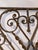 19th Century Antique French Wrought Iron Window Grille & Architectural Garden Panel For Sale - Image 12 of 12