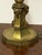 1950s Antique Brass Cherub Table Lamp with Fabric Shade from Unbekannt, 1950s For Sale - Image 5 of 10