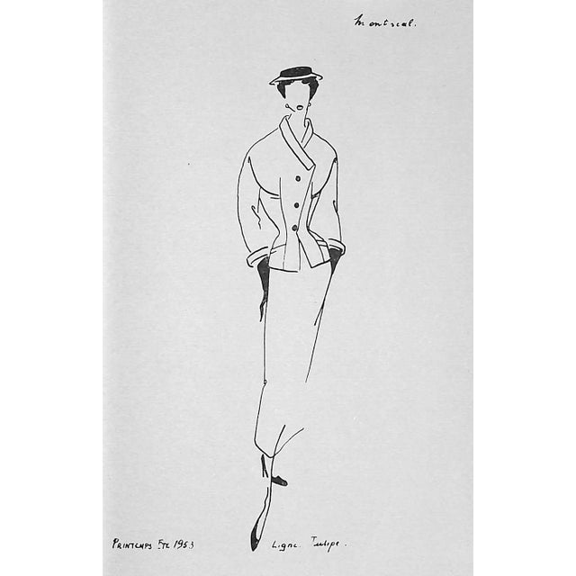 "Talking About Fashion to Elie Rabourdin and Alice Chavane" 1954 Dior, Christian For Sale In New York - Image 6 of 10