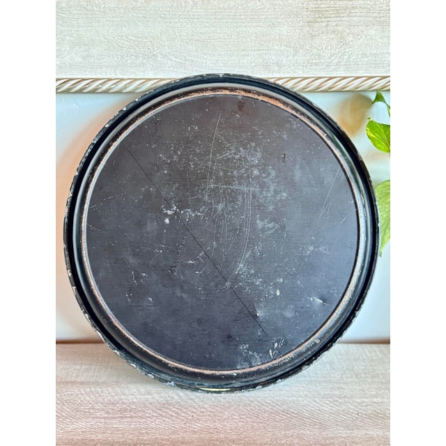 Early 20th Century Antique the American Art Works Pre-Prohibition Era Red Stag/Elk Beer Serving Metal Lithograph Tray For Sale - Image 5 of 9