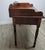 Early 19th Century Antique English Georgian Mahogany Gallery Writing Desk With Two Drawers, Circa 1830 For Sale - Image 5 of 12