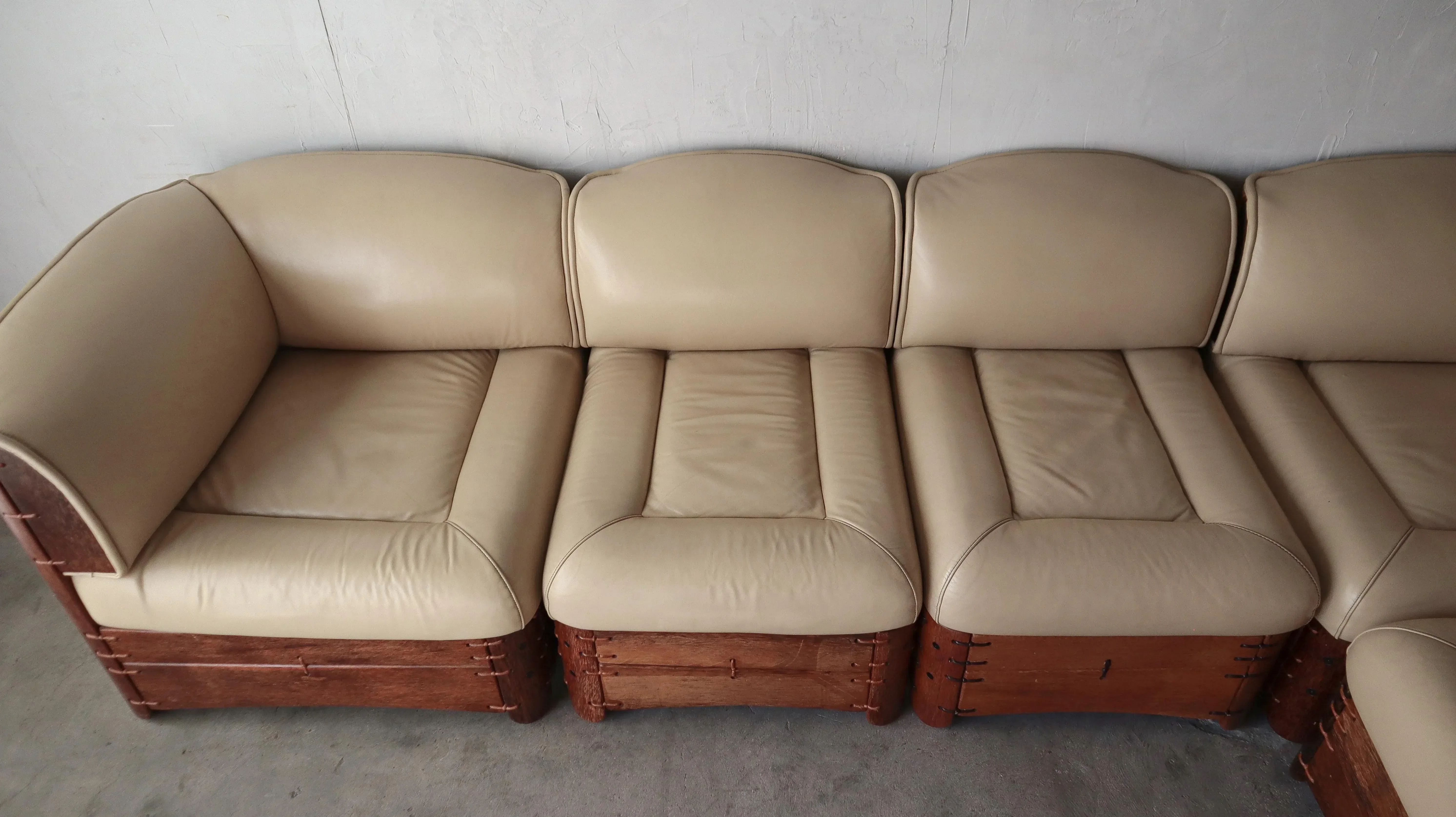 7 Piece Moorea Modular Sectional Sofa by Pacific Green | Chairish