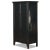 Teal Lacquer Tall Tapered Cabinet, 1920s For Sale - Image 4 of 5